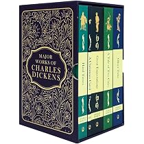 Charles Dickens'ın Büyük Eserleri 5 Kitap Deluxe Ciltli Seti - Bir